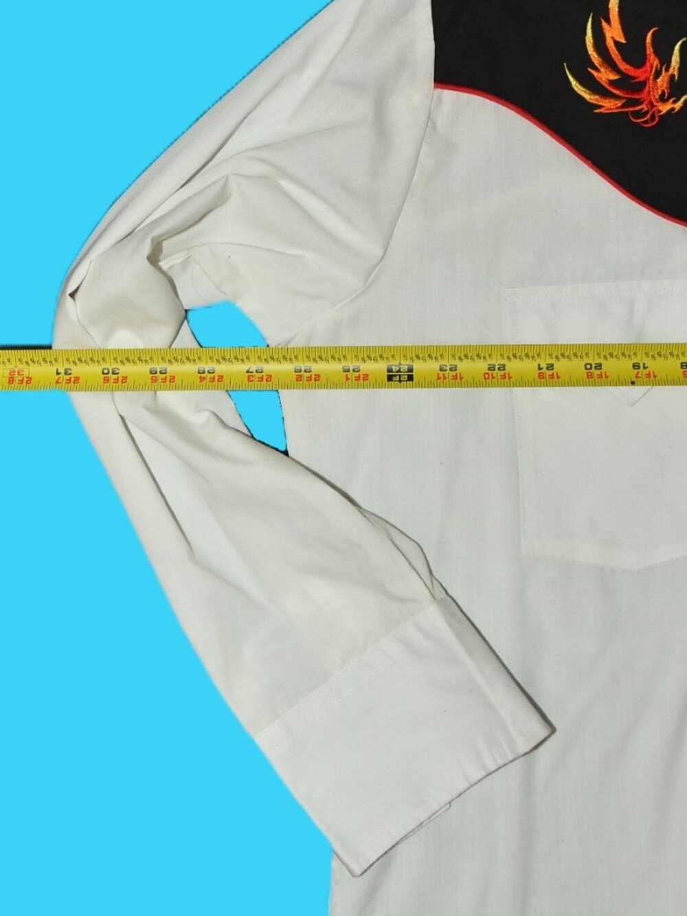 Men's Casual Wester Button Up Shirt Size XL. - Picture 6 of 8